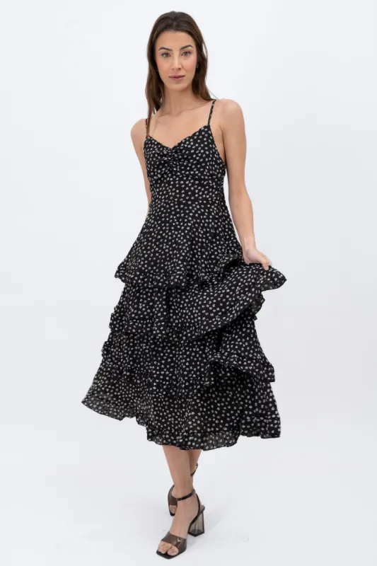 Maxi Vestido Olanes Flores sold by Shasa