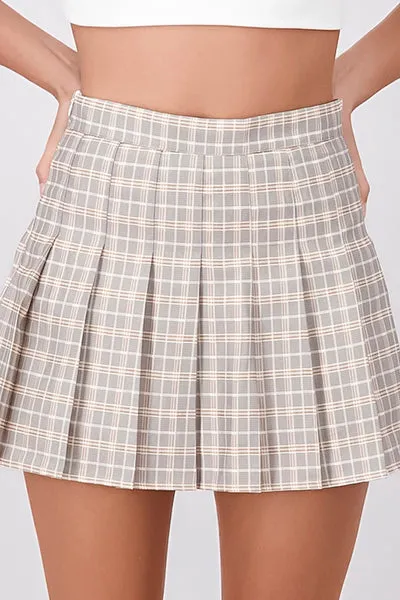 Falda Mini Tableada Cuadros sold by Shasa product image thumbnail 5