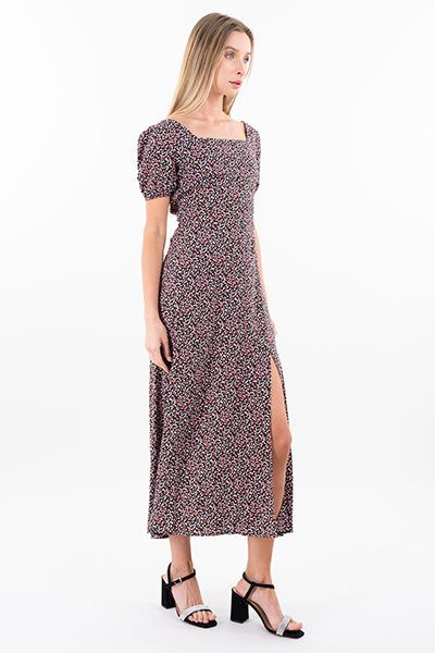 Vestido maxi flores abertura sold by Shasa product image thumbnail 3