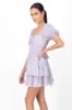 Vestido olanes flores textura sold by Shasa