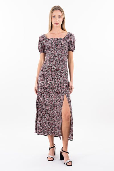 Vestido maxi flores abertura sold by Shasa product image thumbnail 2