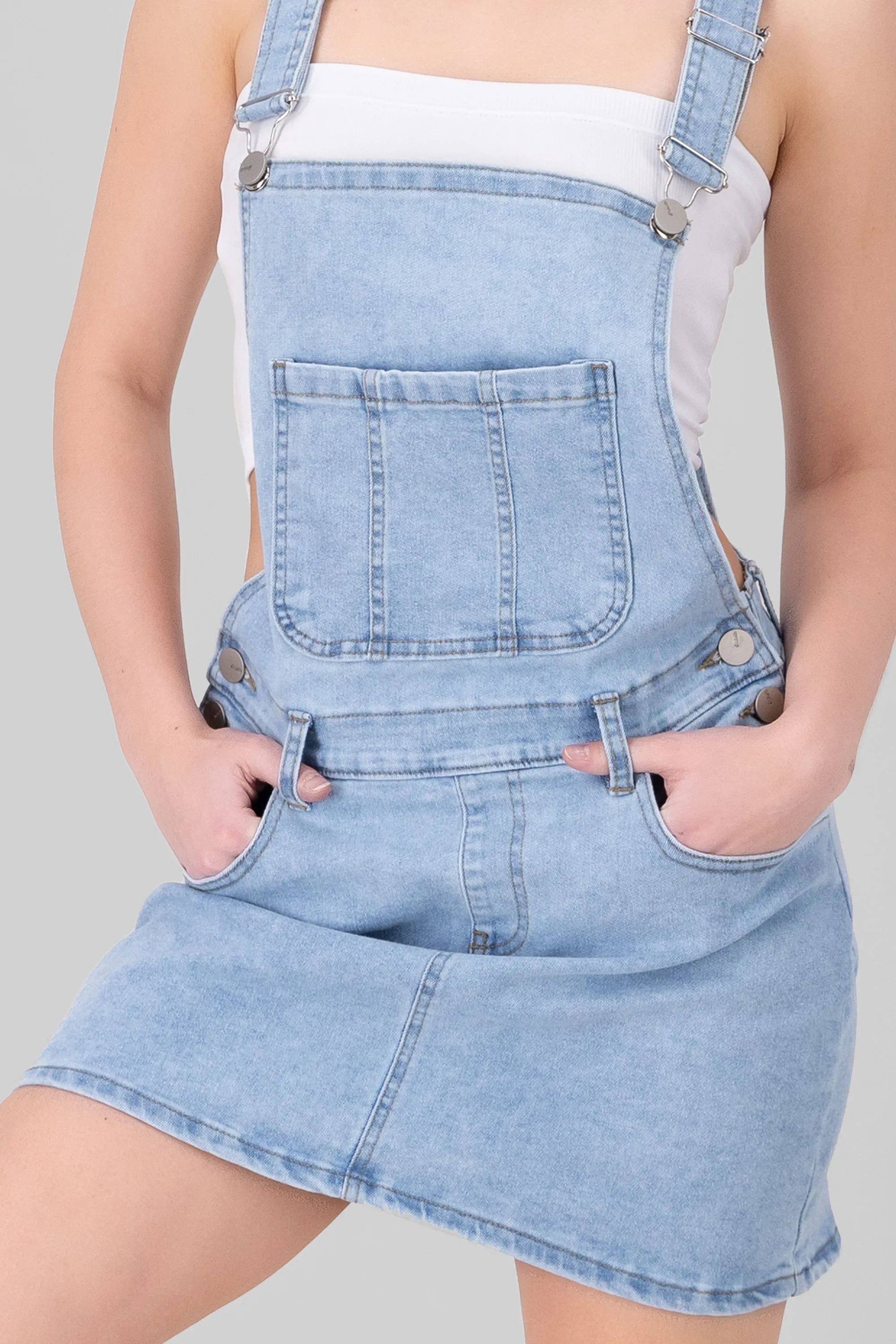Overol falda denim sold by Shasa product image thumbnail 5