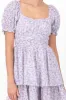 Vestido olanes flores textura sold by Shasa