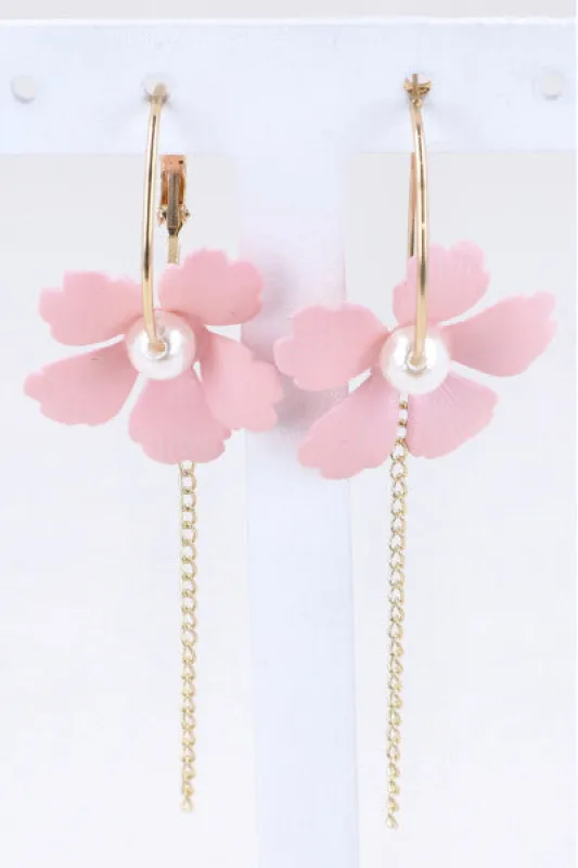 Arracadas Flores Color sold by Shasa