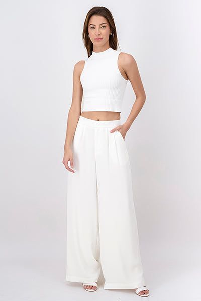 Pantalon Liso Un Boton sold by Shasa