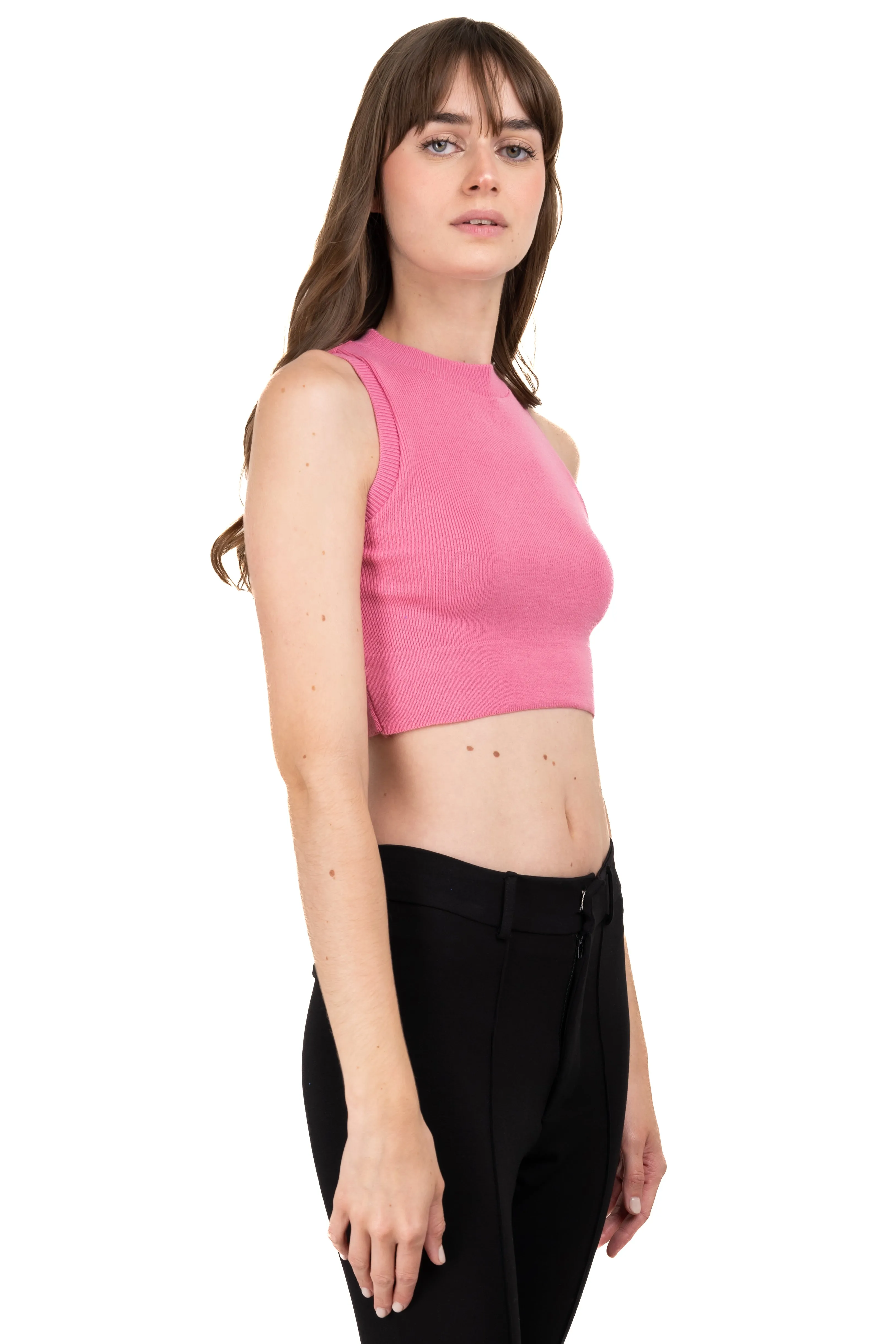 Top acanalado cuello redondo sold by Shasa product image thumbnail 3