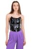Top bustier efecto piel strapless sold by Shasa