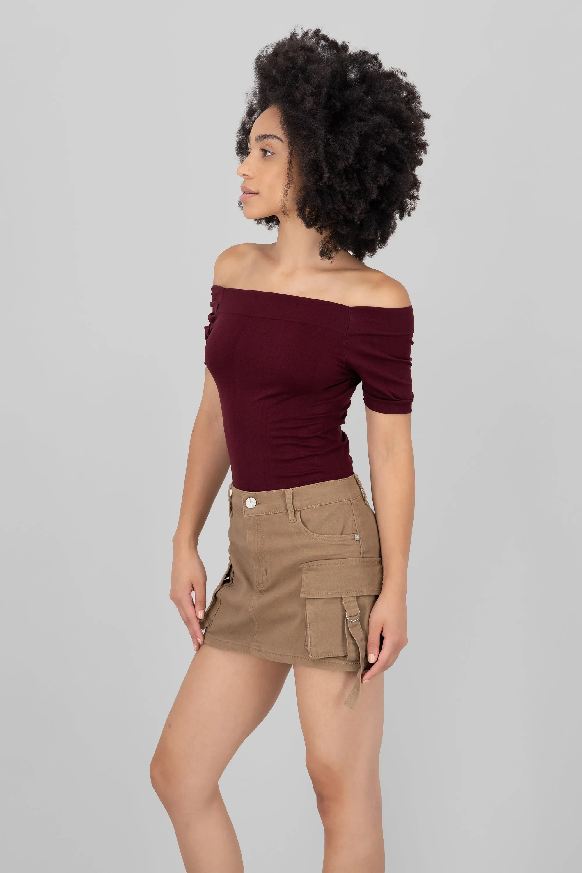 Bodysuit Liso Hombros Descubiertos sold by Shasa product image thumbnail 3