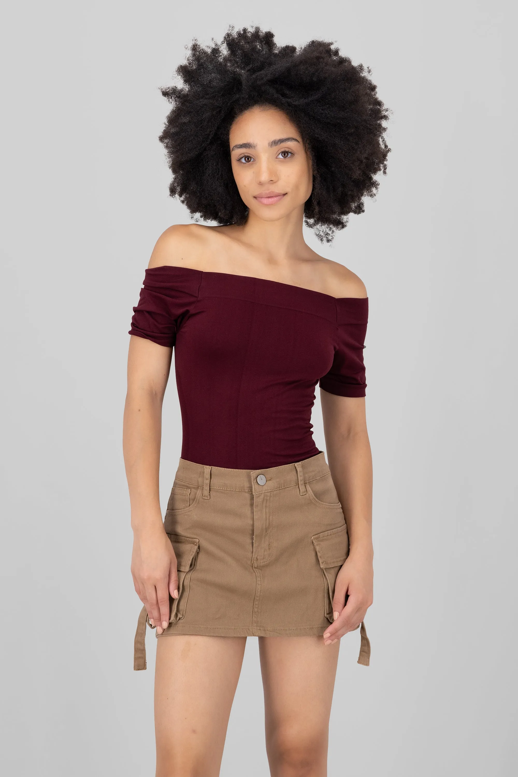 Bodysuit Liso Hombros Descubiertos sold by Shasa product image thumbnail 2