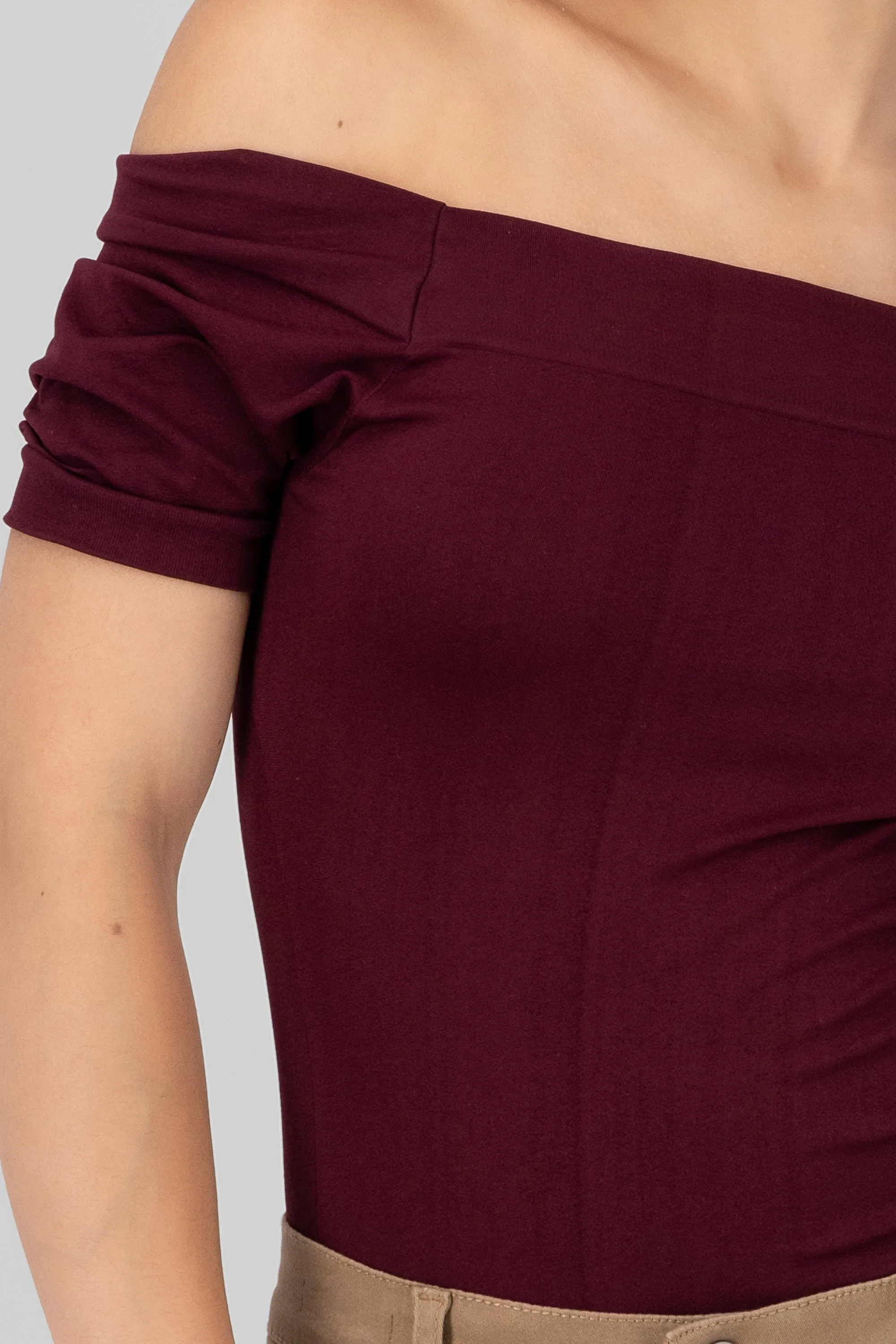 Bodysuit Liso Hombros Descubiertos sold by Shasa product image thumbnail 5