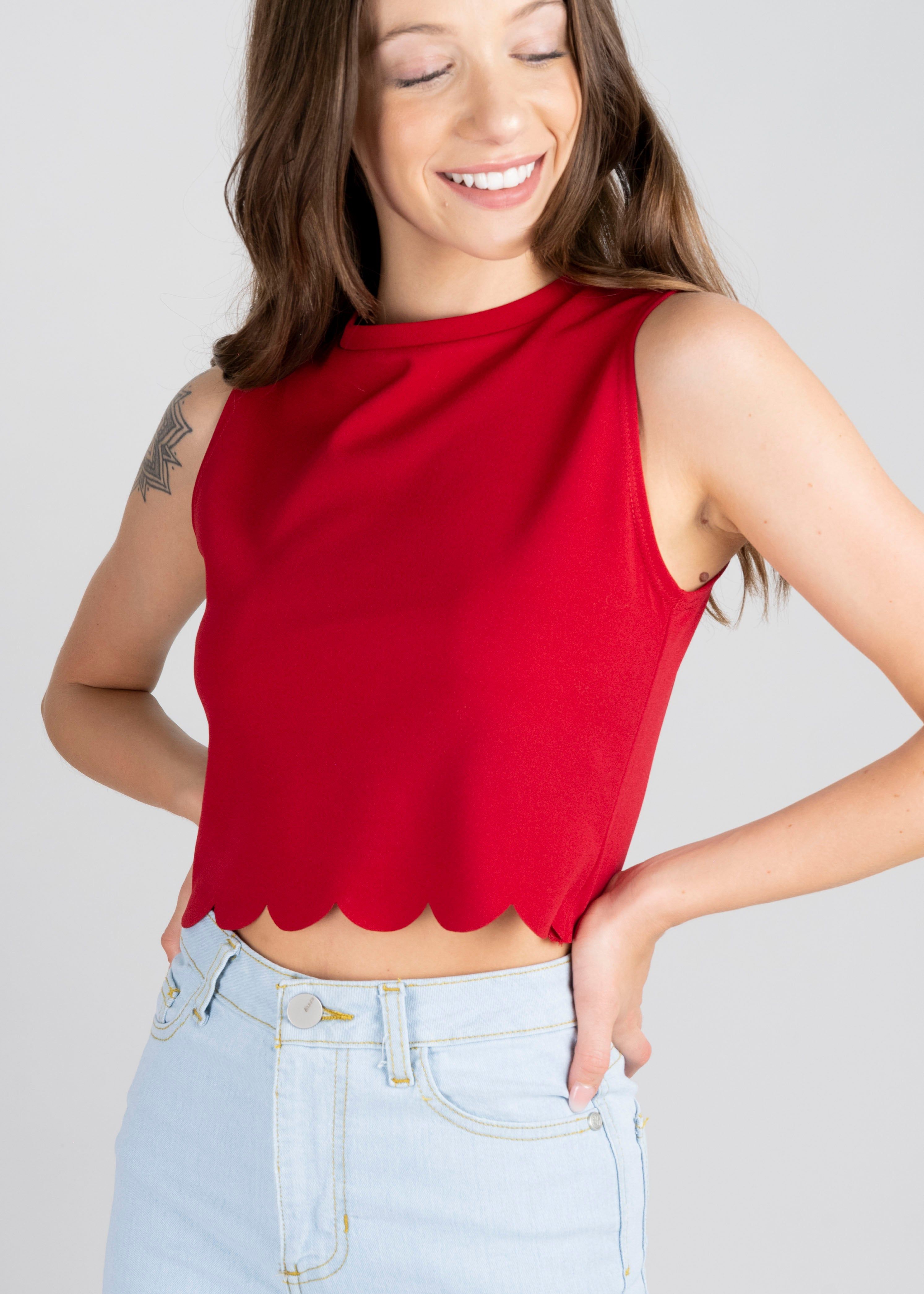 Top crop corte láser sold by Shasa product image thumbnail 4