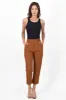 Pantalón Cintura Alta Capri Bolsas sold by Shasa