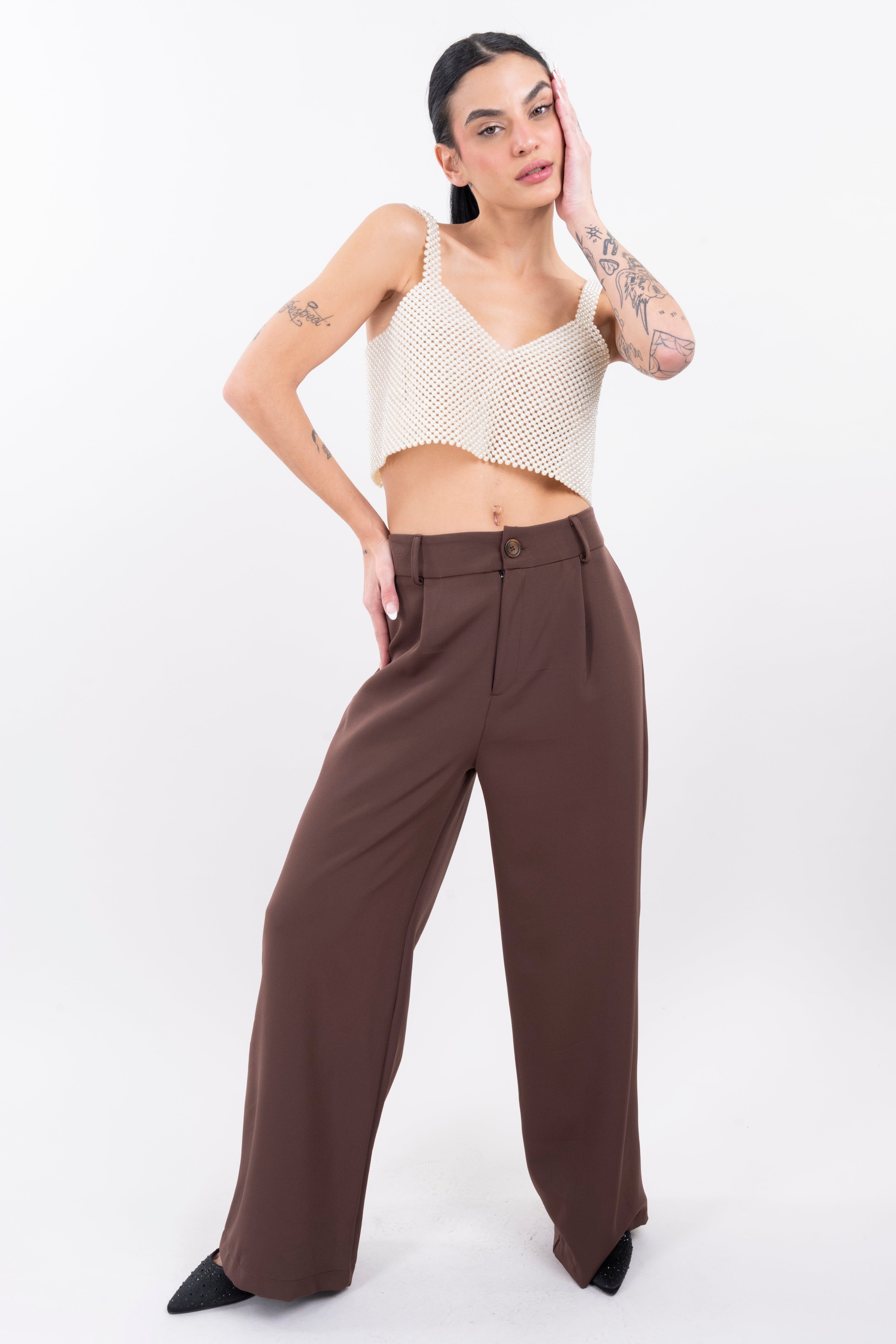 Pantalon amplio pinzas sold by Shasa product image thumbnail 2