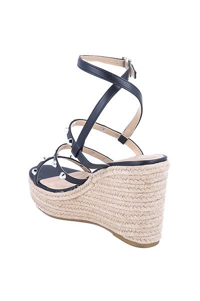 Sandalia cuña tiras estoperoles sold by Shasa product image thumbnail 4