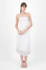 Maxi Vestido Liso Mesh Strapless sold by Shasa