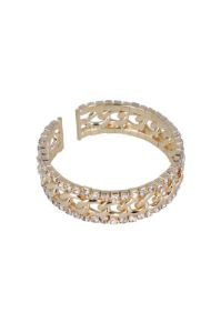 Cuff cadena brillos sold by Shasa