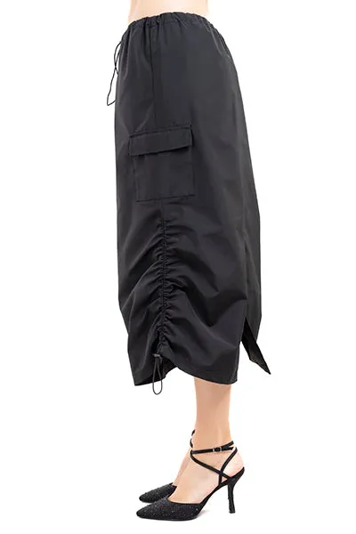 Falda midi cargo fruncido sold by Shasa product image thumbnail 3