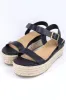 Sandalia plana plataforma yute sold by Shasa