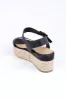 Sandalia plana plataforma yute sold by Shasa