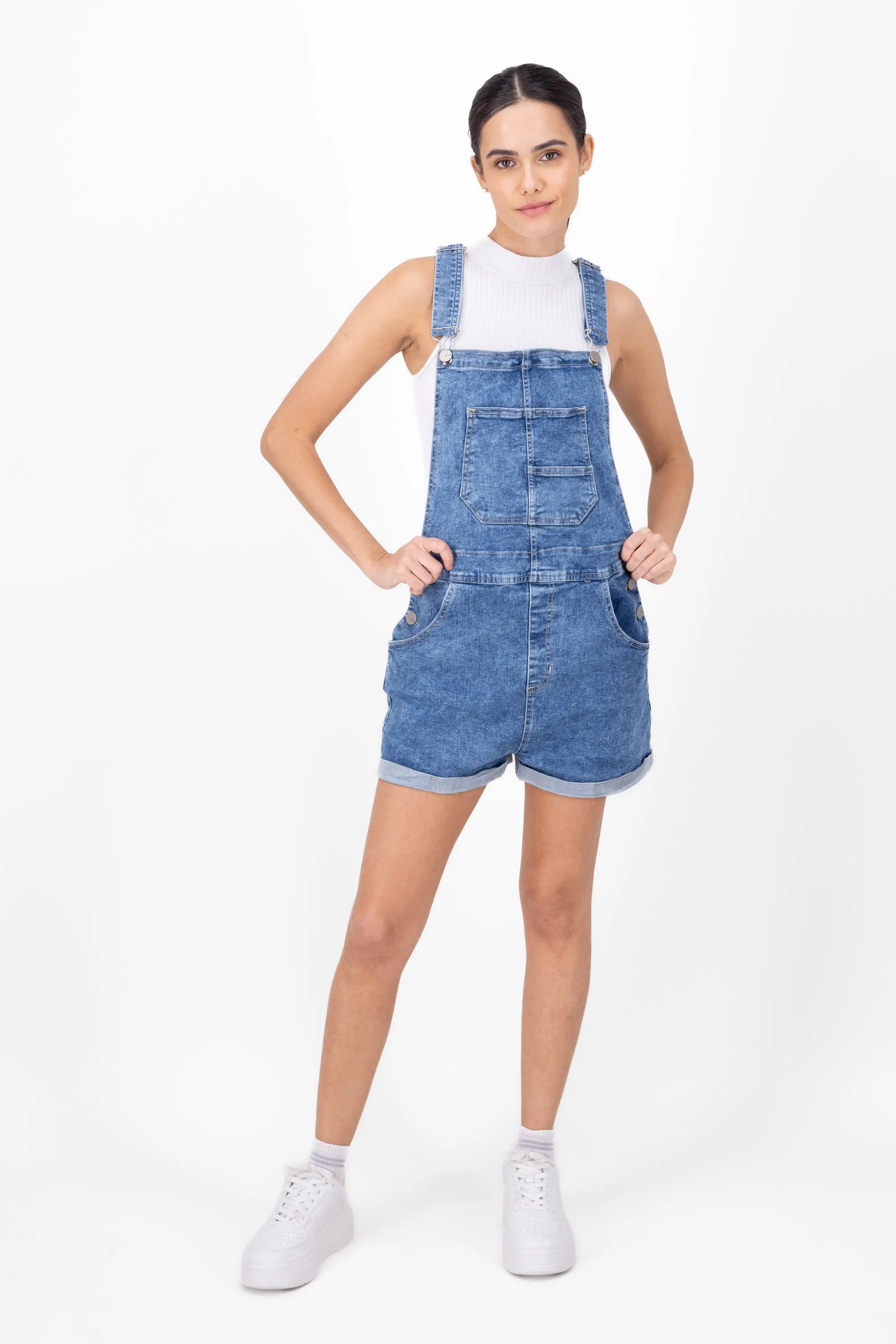 Overol short doble bolsa sold by Shasa product image thumbnail 2