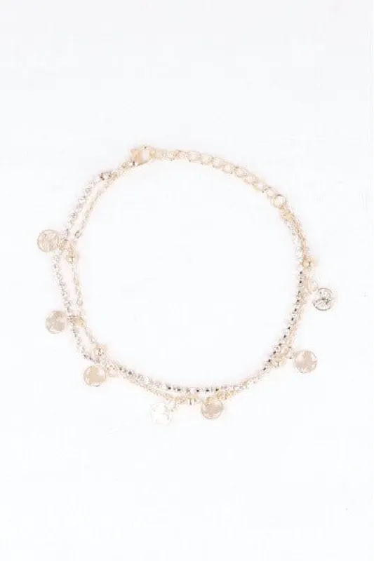 Anklet colgantes mariposa sold by Shasa