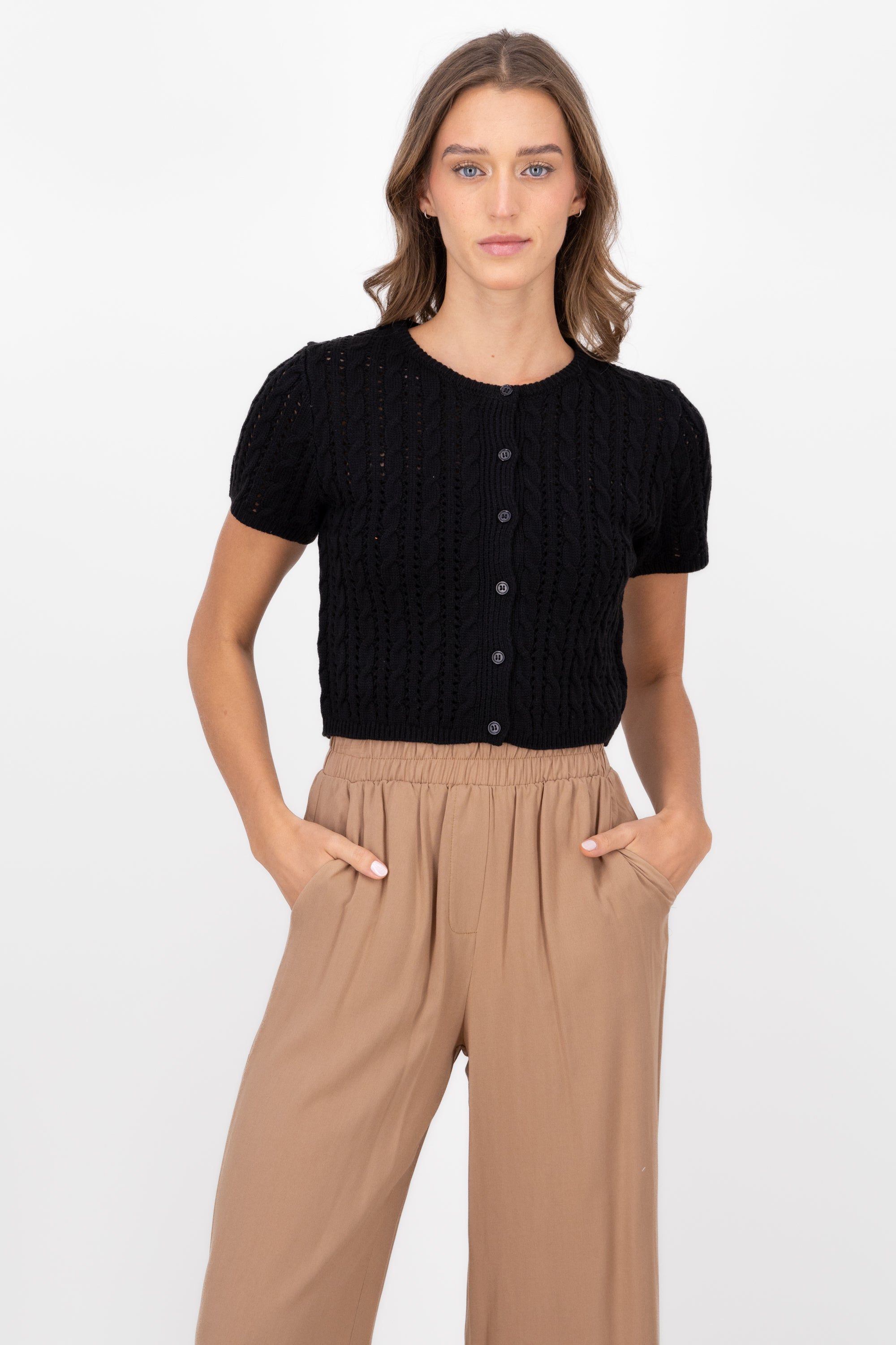 Cardigan Tejido Liso sold by Shasa