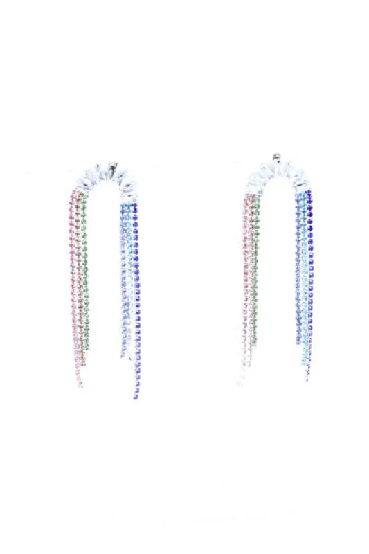 Aretes Arcoiris Multibrillos sold by Shasa