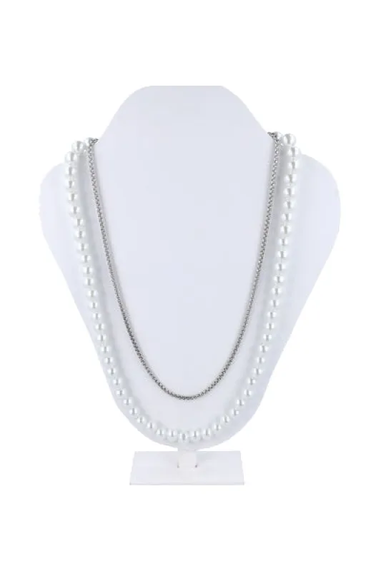 Set cadena perlas sold by Shasa