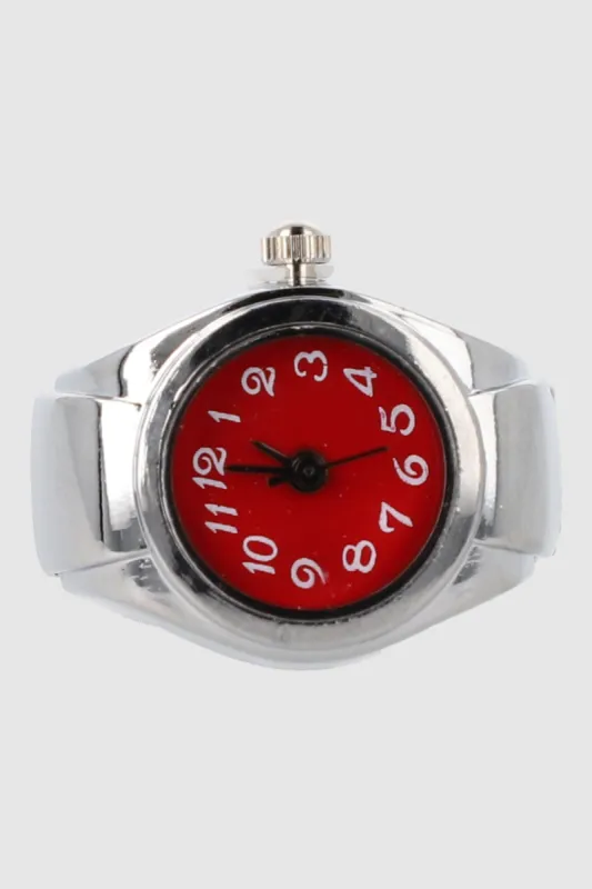 Anillo reloj cara color sold by Shasa