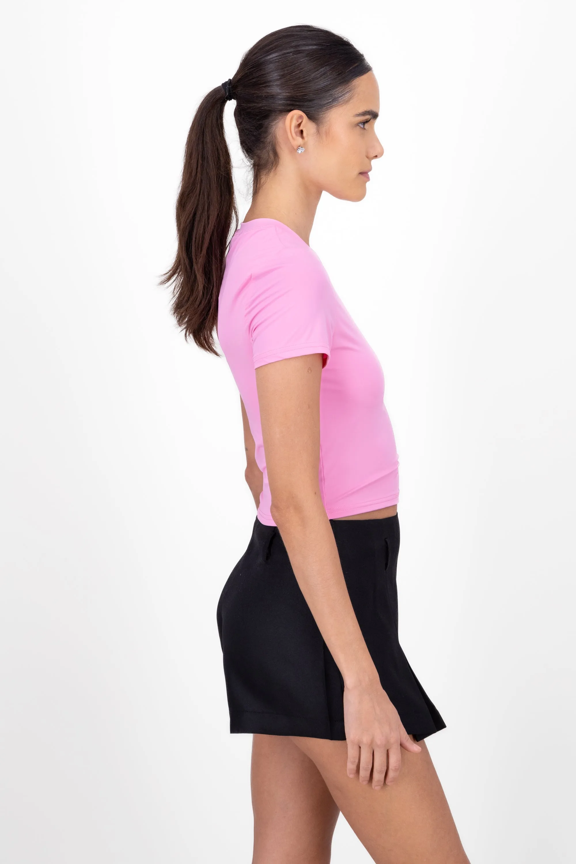 Playera crop manga corta sold by Shasa product image thumbnail 3