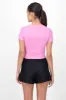 Playera crop manga corta sold by Shasa