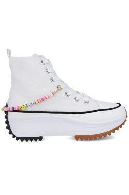 Tenis canvas plataforma bicolor sold by Shasa