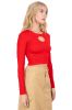 Top manga larga detalle corazon seamless sold by Shasa