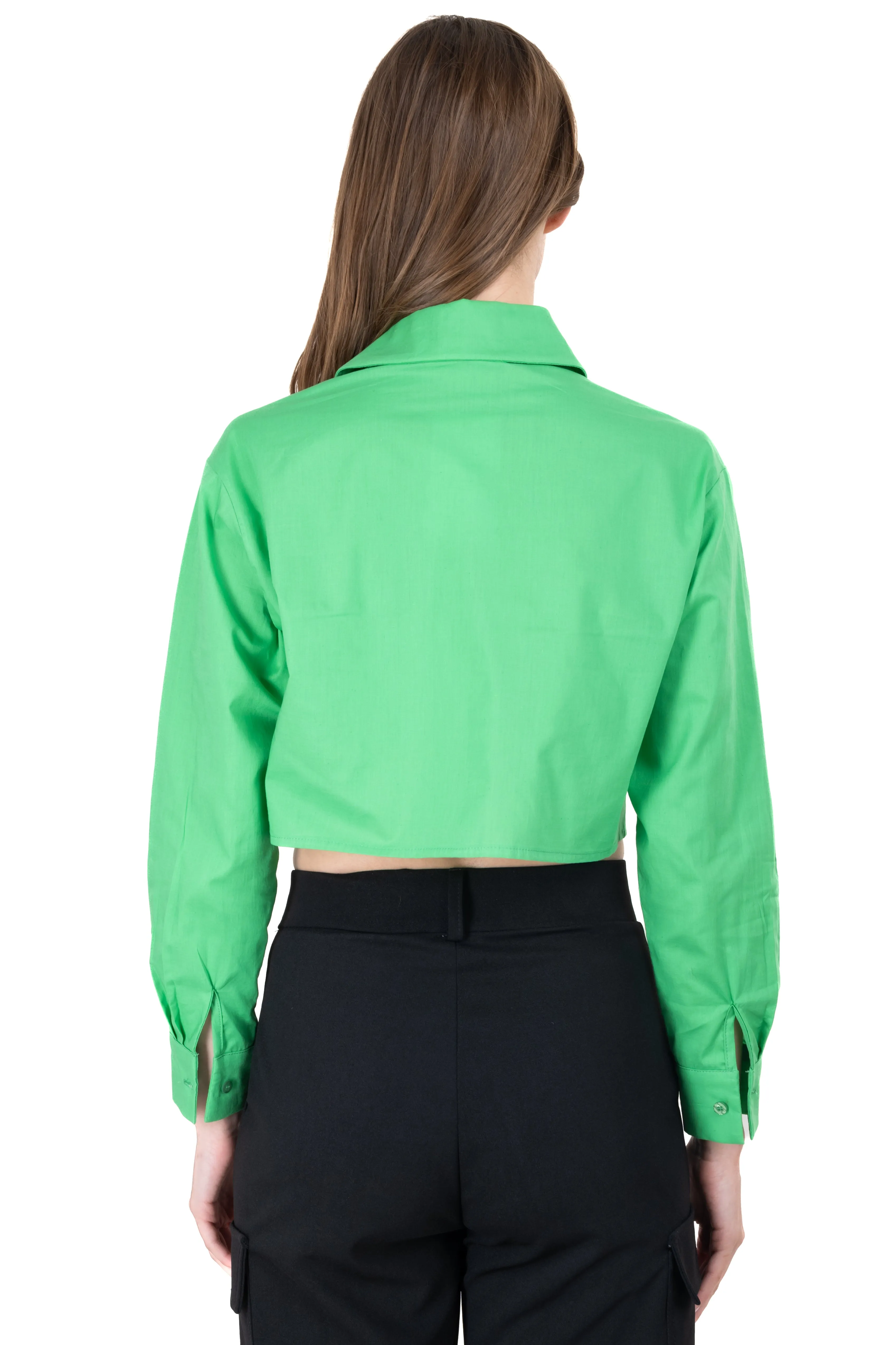 Camisa crop bolsillos frontales sold by Shasa product image thumbnail 4