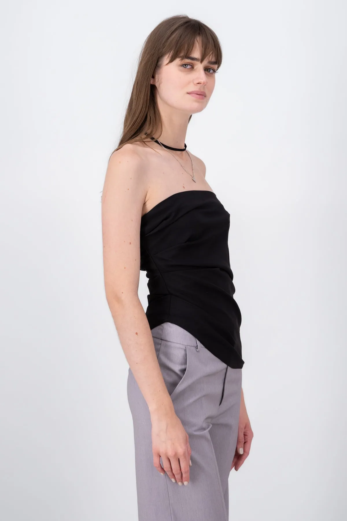 Top strapless con fruneces Hypsters sold by Shasa product image thumbnail 3