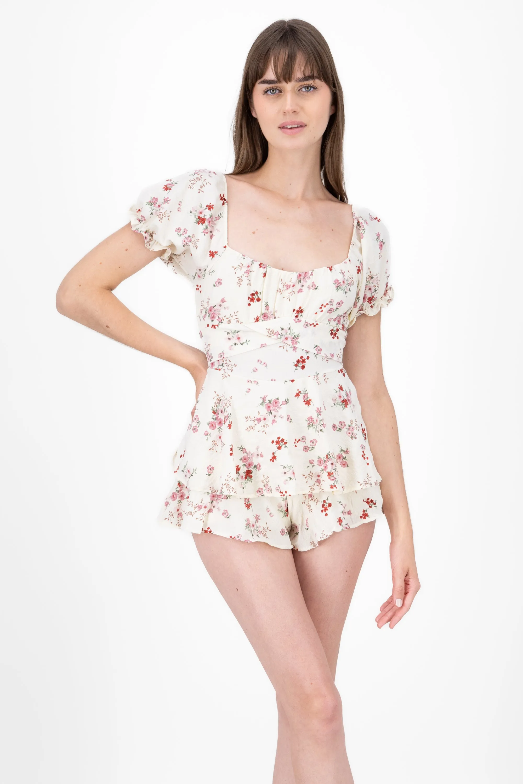 Romper olanes textura flores sold by Shasa product image thumbnail 2