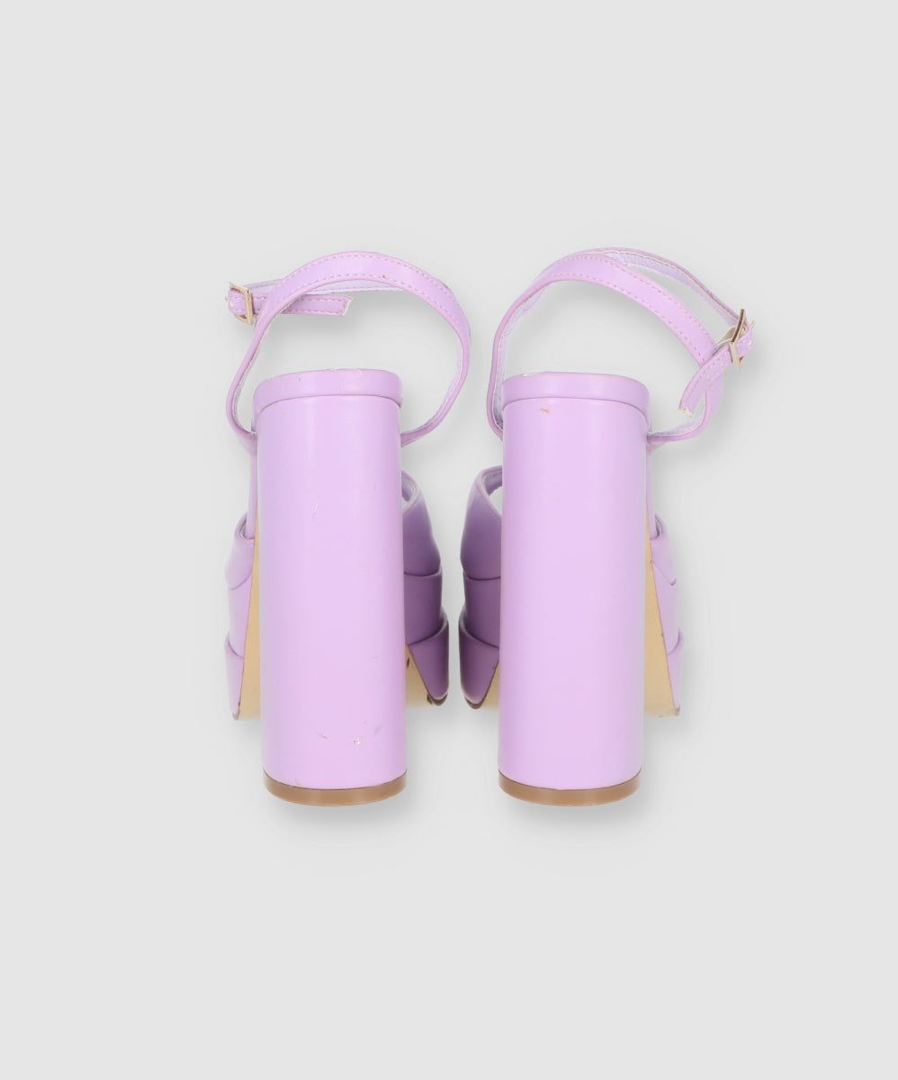 Tacón bloque doble plataforma peep toe sold by Shasa product image thumbnail 5