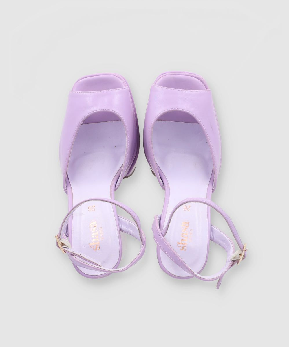 Tacón bloque doble plataforma peep toe sold by Shasa product image thumbnail 2