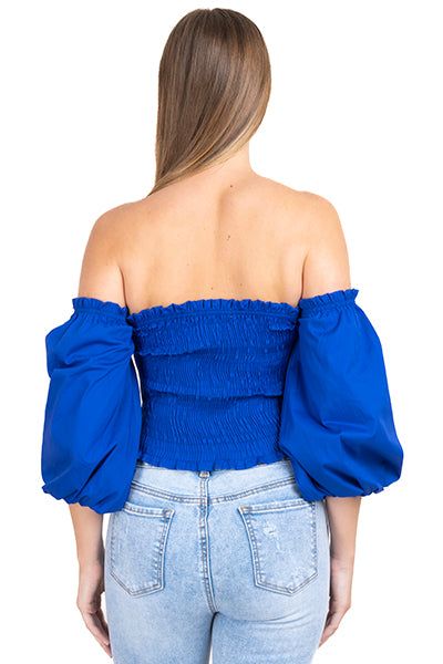 Top crop plisado elástico sold by Shasa product image thumbnail 4