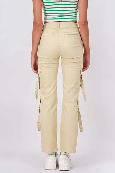 Pantalón Wide Leg Bolsillos Cargo sold by Shasa product image thumbnail 4