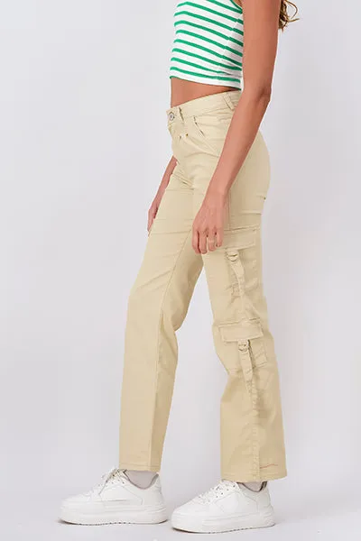Pantalón Wide Leg Bolsillos Cargo sold by Shasa product image thumbnail 3