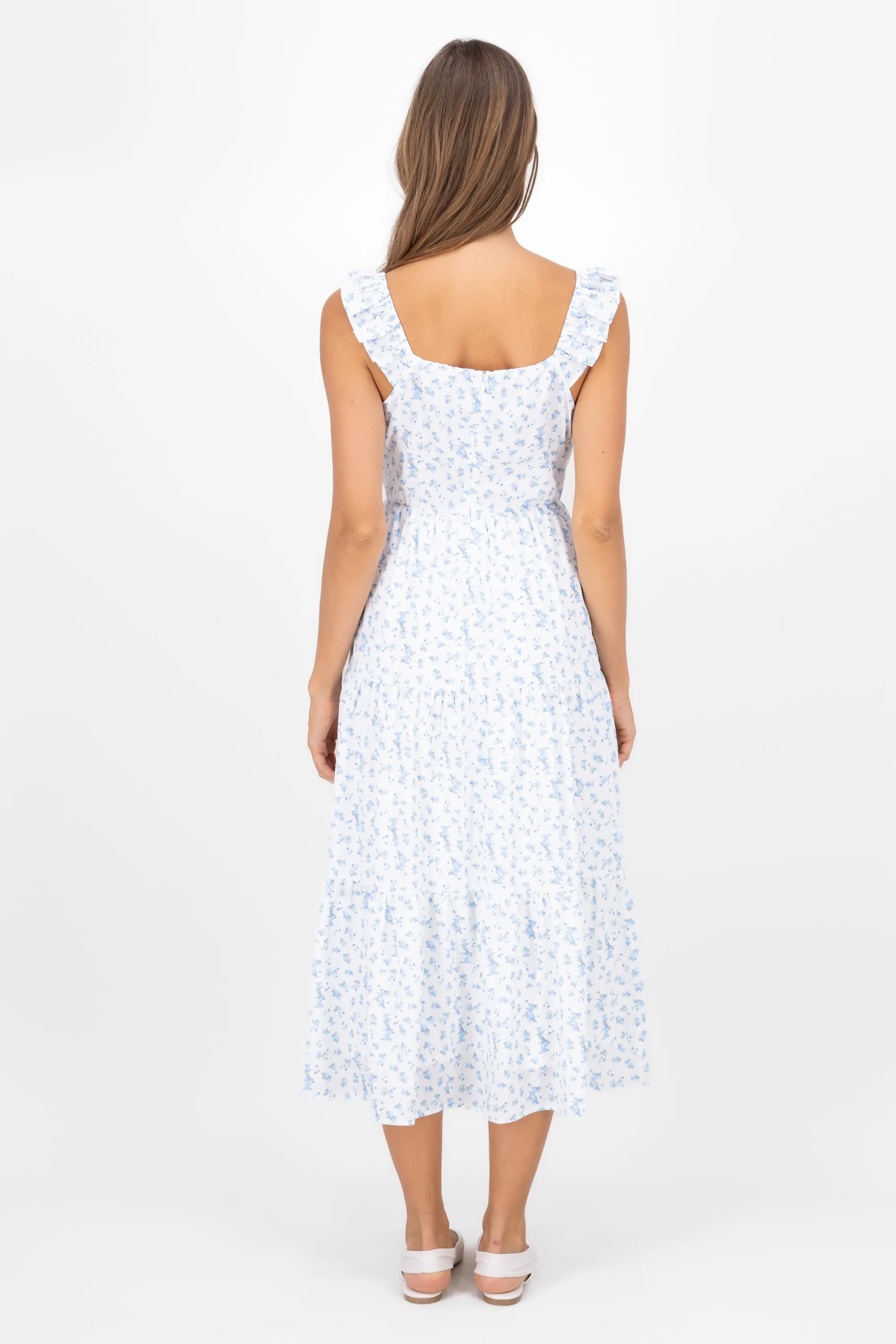 Vestido maxi flores sold by Shasa product image thumbnail 4