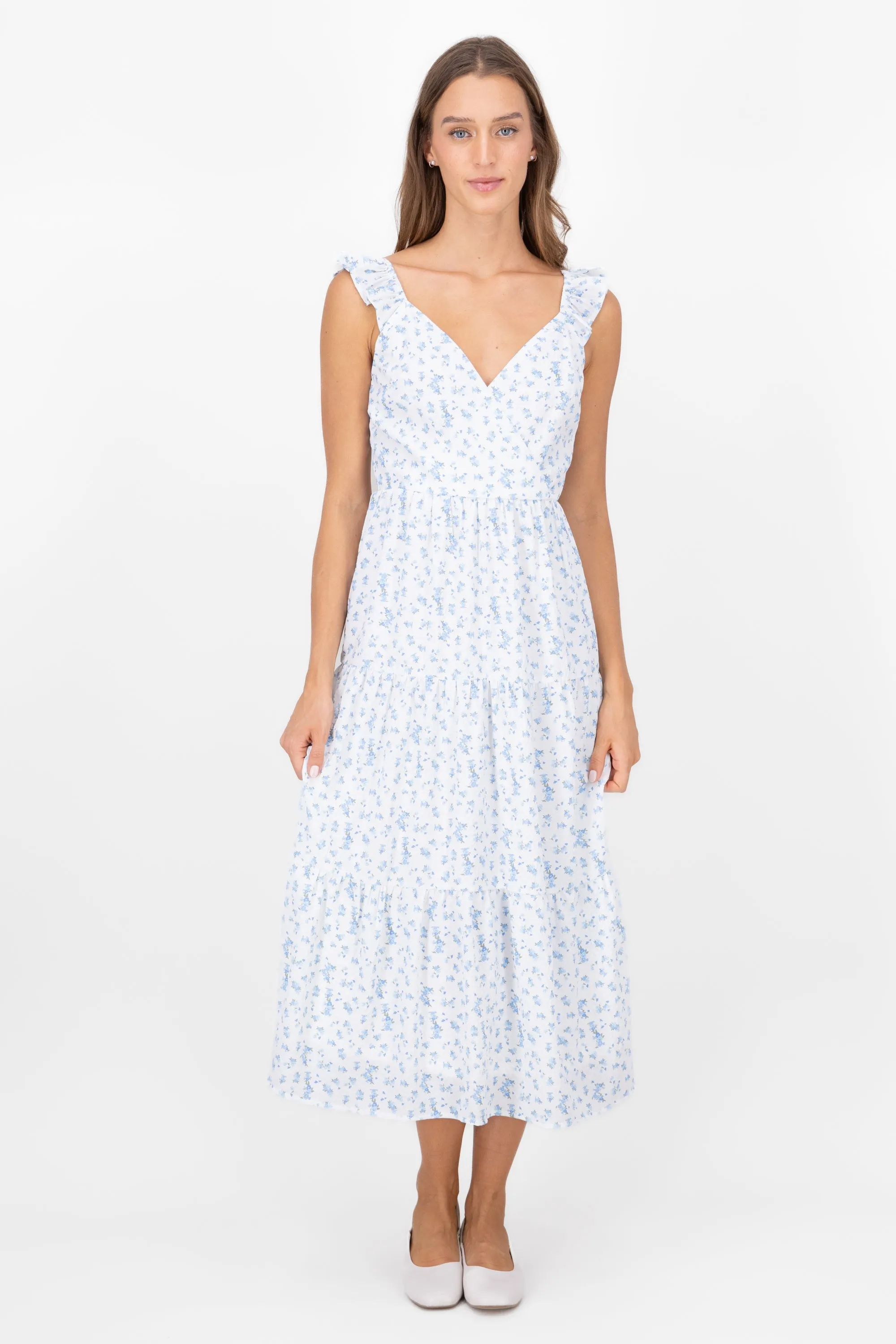 Vestido maxi flores sold by Shasa product image thumbnail 2