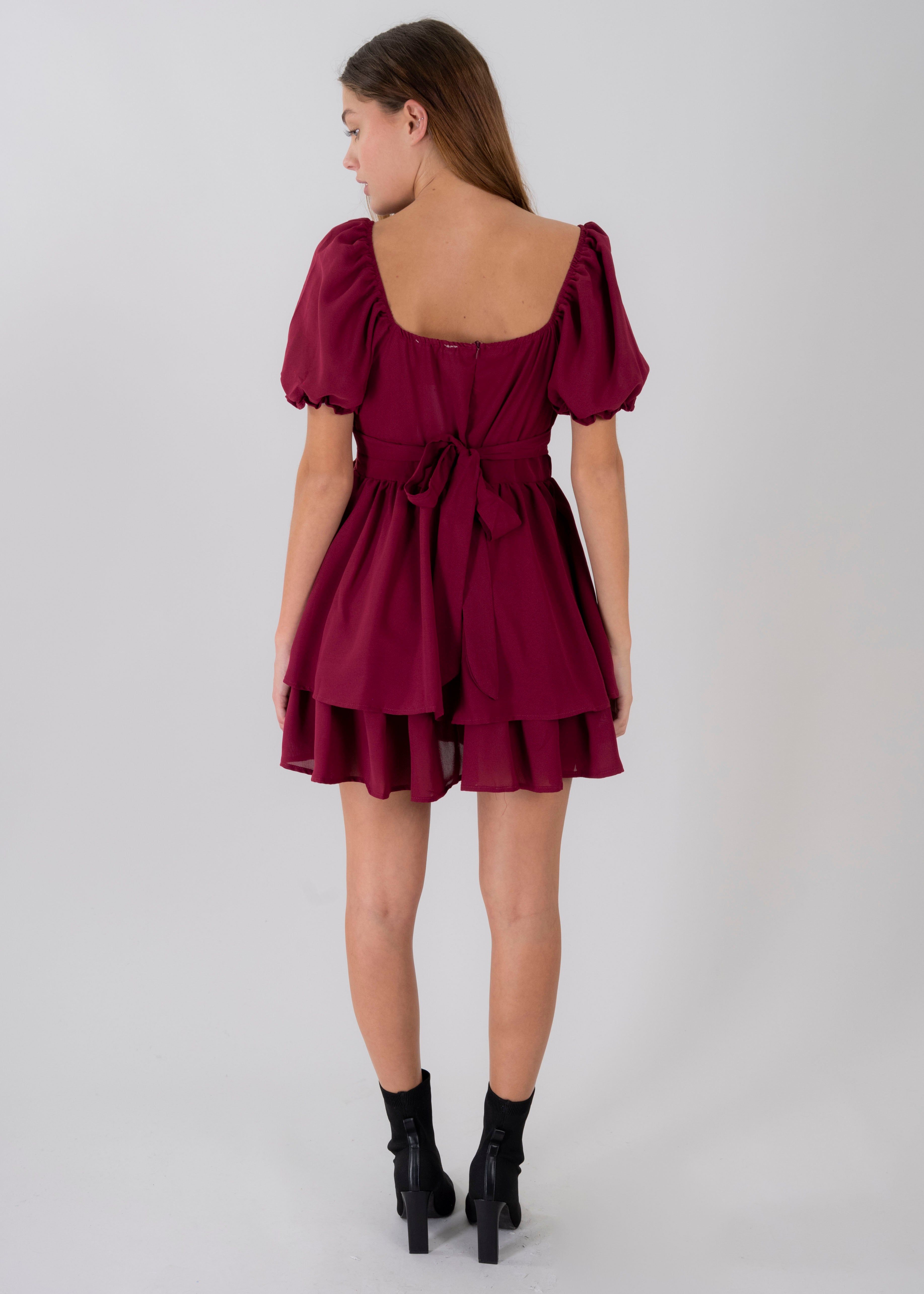 Vestido Mini Capas Moño sold by Shasa product image thumbnail 4