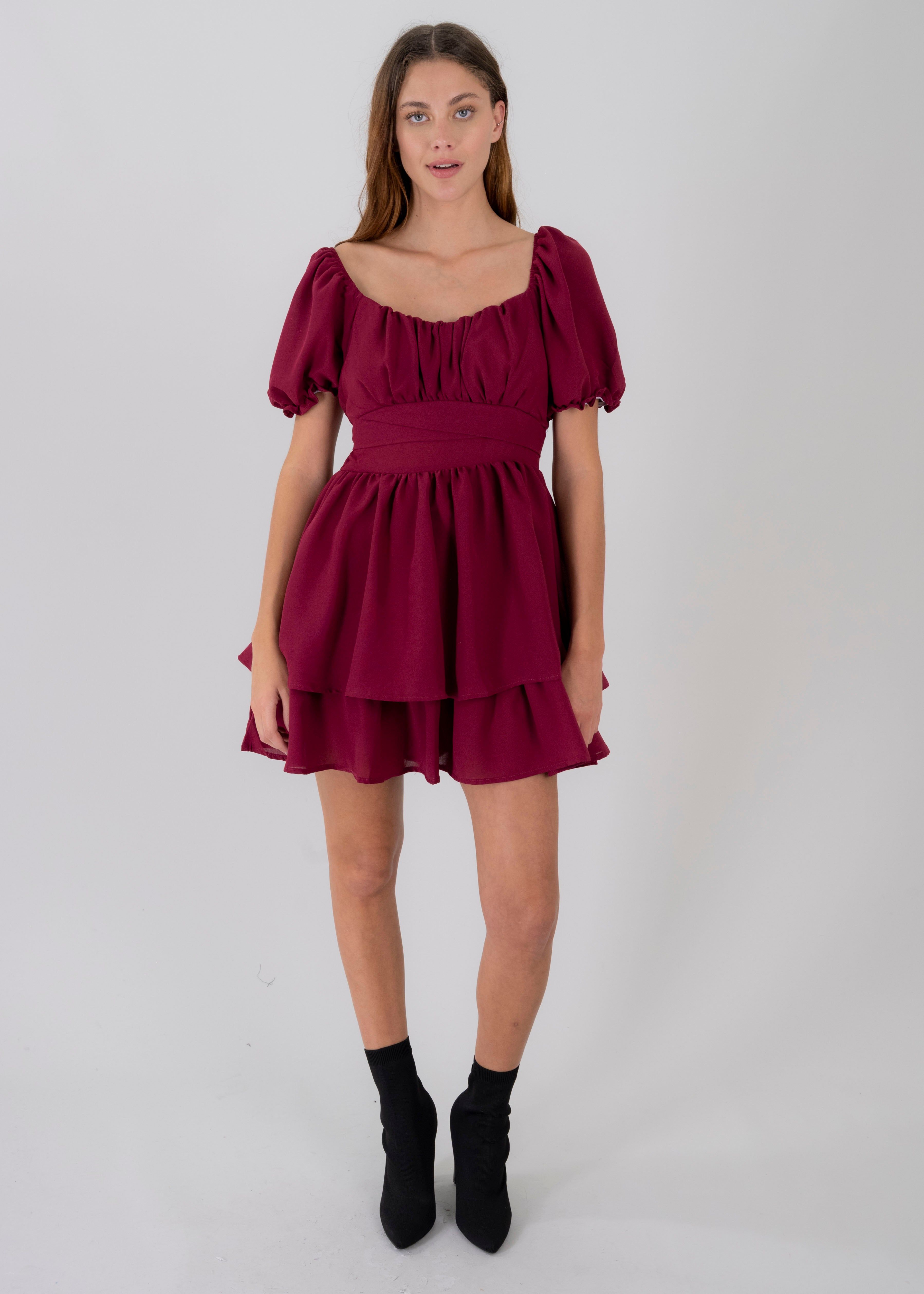 Vestido Mini Capas Moño sold by Shasa product image thumbnail 2