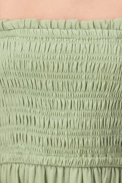 Vestido maxi tirantes smock sold by Shasa product image thumbnail 5