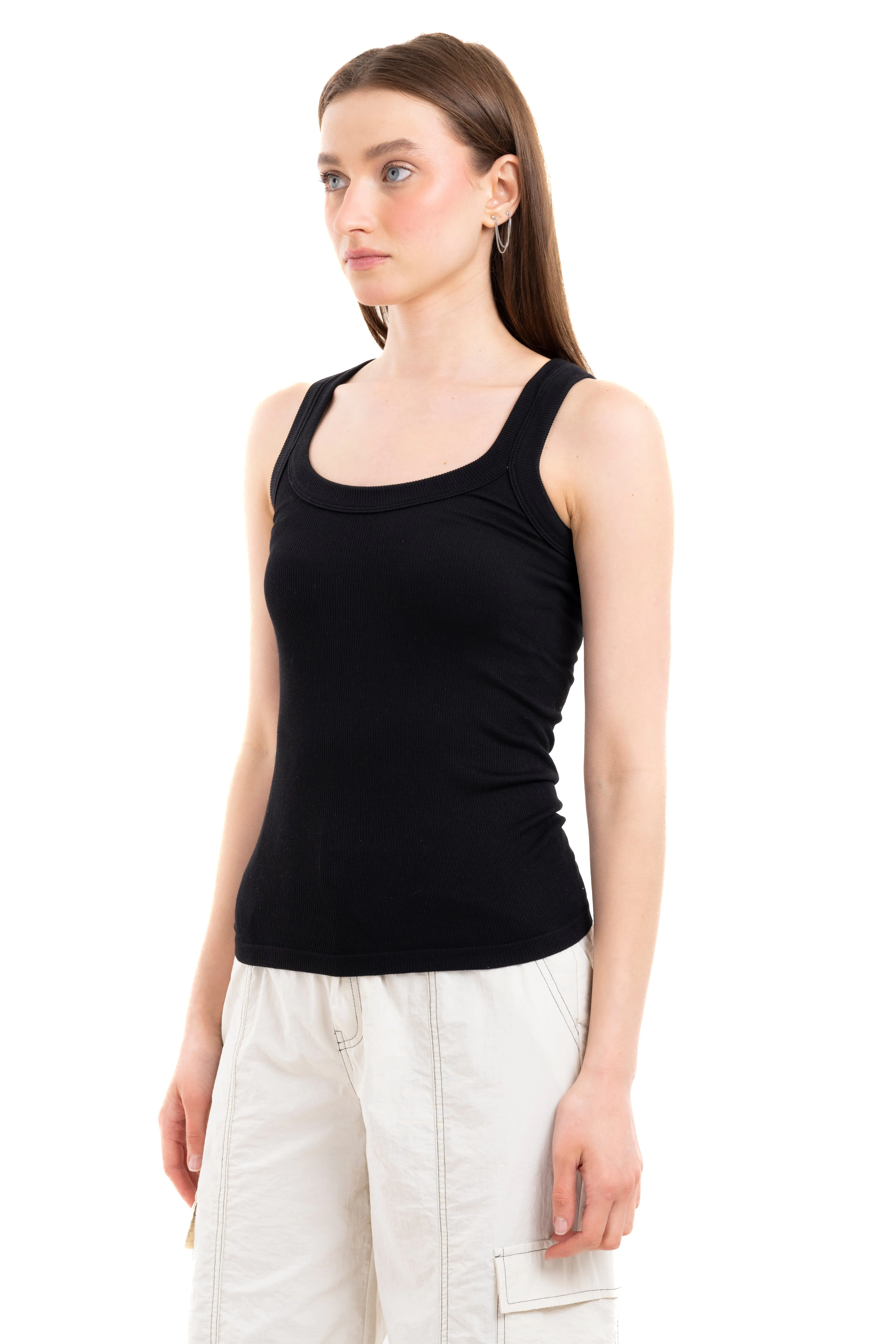 Top acanalado escote redondo sold by Shasa product image thumbnail 3