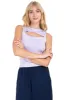 Top doble tela con cut out en escote sold by Shasa