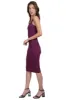 Vestido midi bodycon acanalado liso sold by Shasa