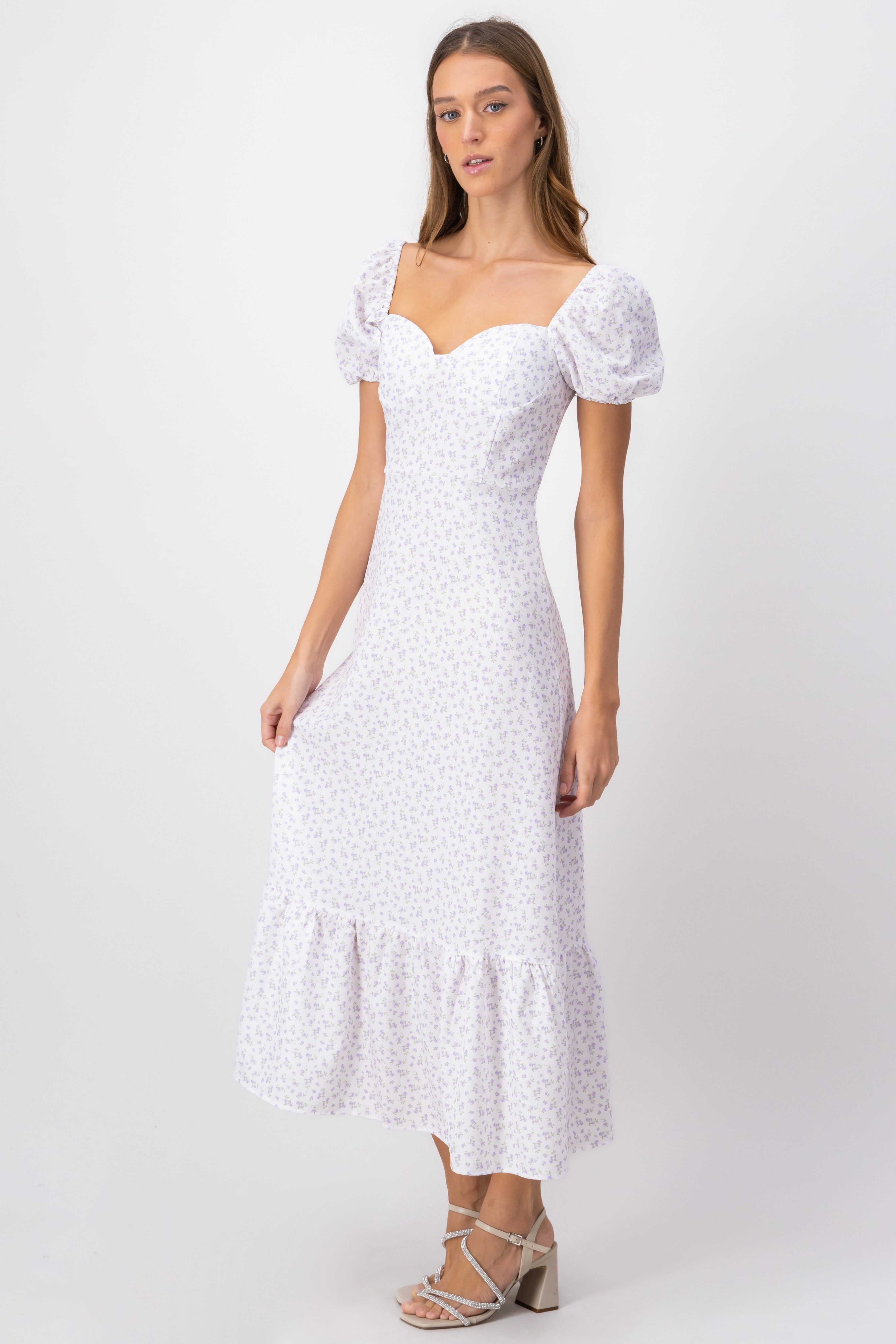 Vestido maxi floreado copas sold by Shasa product image thumbnail 2